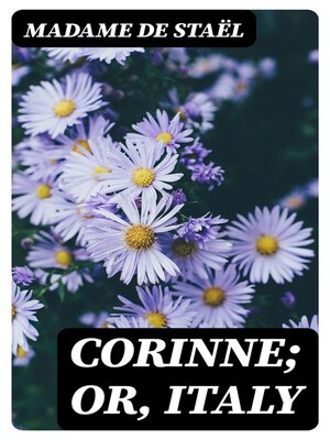 cover image of Corinne; or, Italy